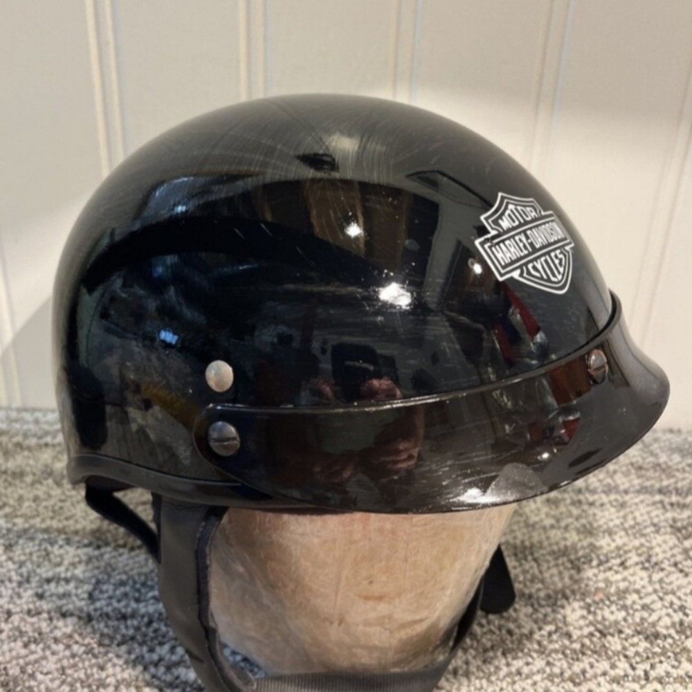 Harley-Davidson Black Motorcycle Helmet DOT